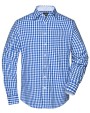 JAMES & NICHOLSON Men`s Checked Shirt Hemden personalisierbar
