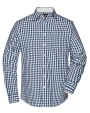 Hemden JAMES & NICHOLSON Men`s Checked Shirt voor bedrukking &amp; borduring