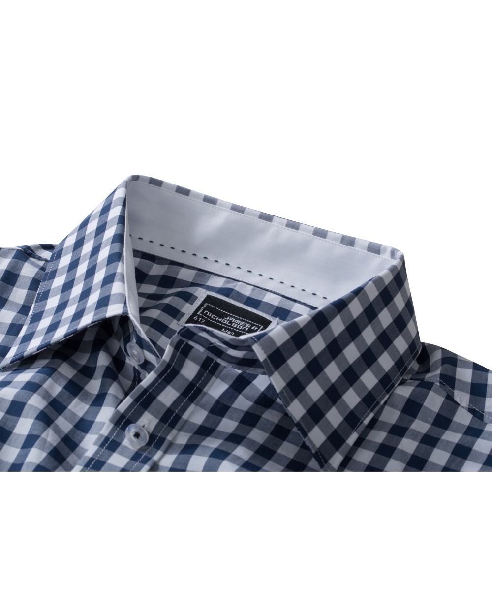 Chemises personnalisable JAMES & NICHOLSON Men`s Checked Shirt