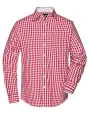 Chemises personnalisable JAMES & NICHOLSON Men`s Checked Shirt