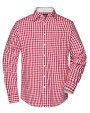 JAMES & NICHOLSON Men`s Checked Shirt Hemden personalisierbar
