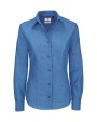 Hemden B&C Oxford LSL/women Shirt voor bedrukking &amp; borduring