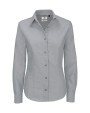 Hemden B&C Oxford LSL/women Shirt voor bedrukking &amp; borduring