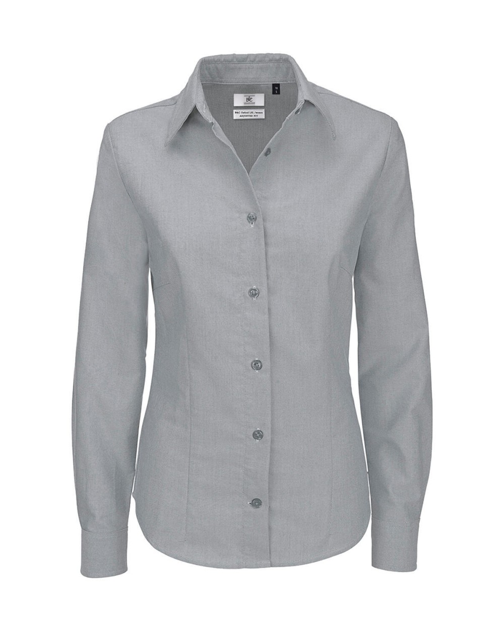 Hemden B&C Oxford LSL/women Shirt voor bedrukking &amp; borduring