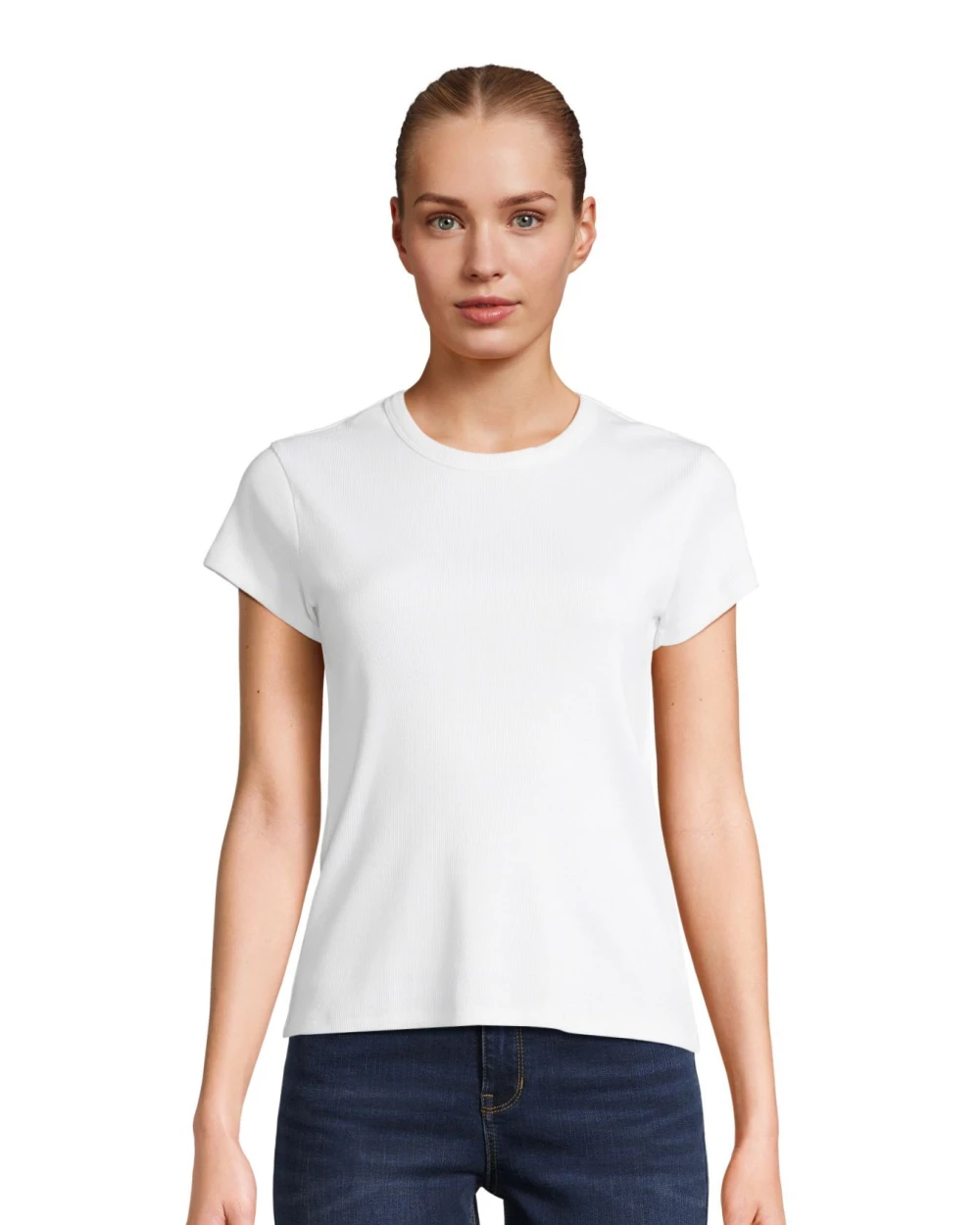 T-shirts SOL'S Women´s Ribbed T-Shirt Sara voor bedrukking &amp; borduring