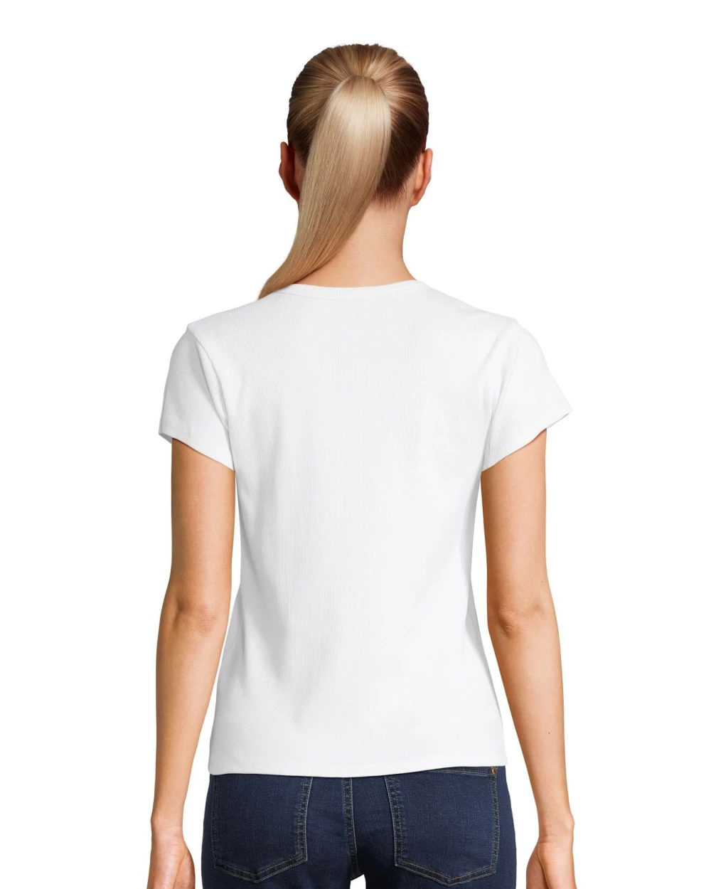 T-shirts SOL'S Women´s Ribbed T-Shirt Sara voor bedrukking &amp; borduring