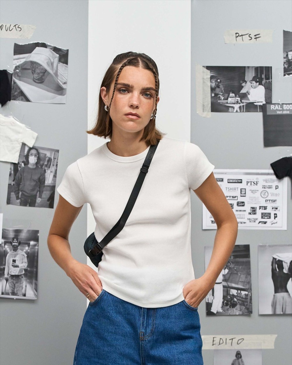 T-shirts SOL'S Women´s Ribbed T-Shirt Sara voor bedrukking &amp; borduring