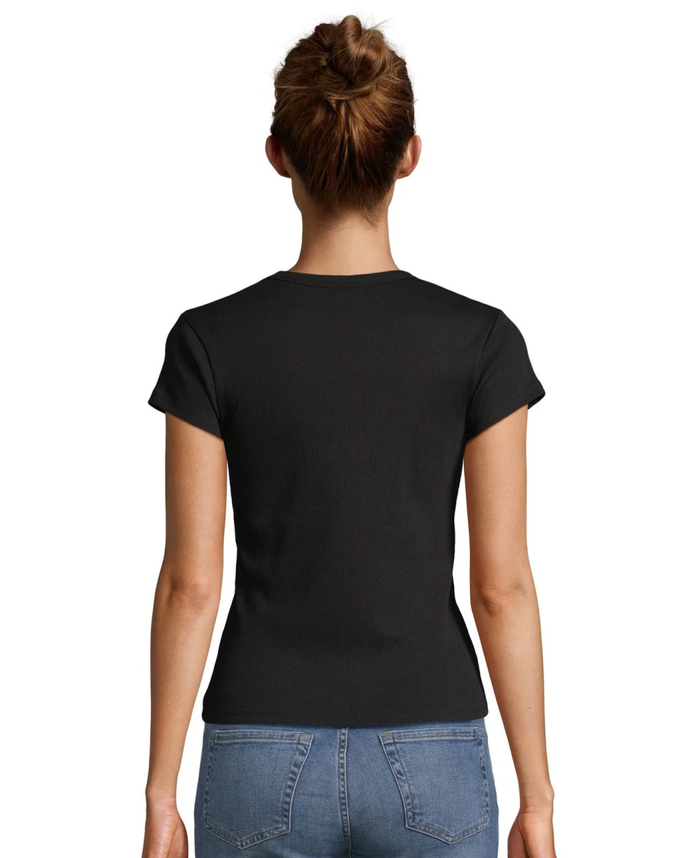 T-shirts SOL'S Women´s Ribbed T-Shirt Sara voor bedrukking &amp; borduring