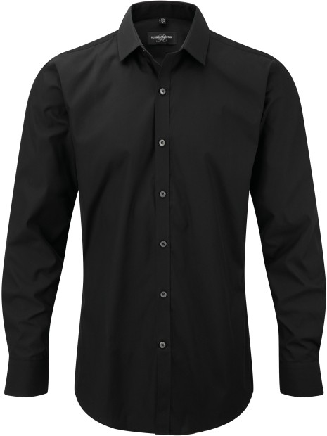RUSSELL Chemise homme manches longues Ultimate stretch /api/colors/b9fdad4a-5e94-45cb-8c03-c08b349b28c3 personnalisable