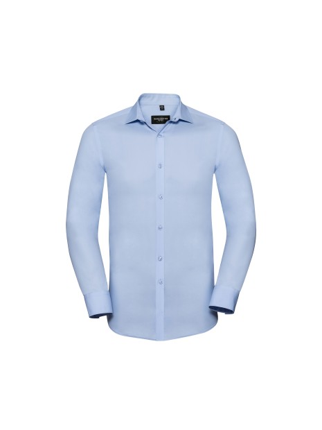RUSSELL Chemise homme manches longues Ultimate stretch /api/colors/e10645cd-abd0-43ab-abf7-45f35a7bc344 personnalisable