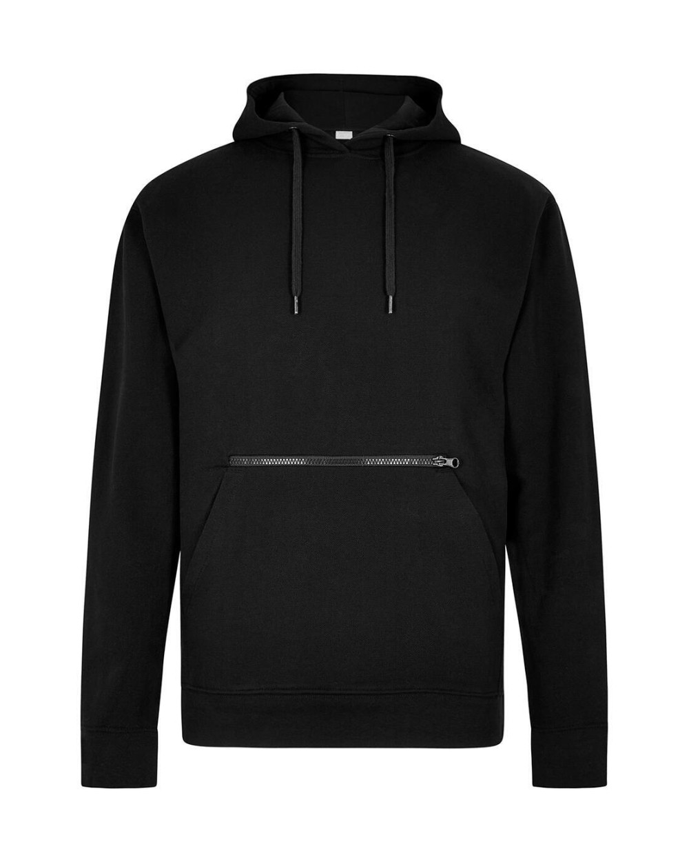 KUSTOM KIT Pique Hoodie with Zipped Pocket Sweatshirts personalisierbar