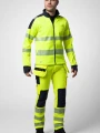 Sweat-shirts à personnaliser PROJOB 6109 SWEATSHIRT FULL ZIP - EN ISO 20471 CLASSE 3/2 