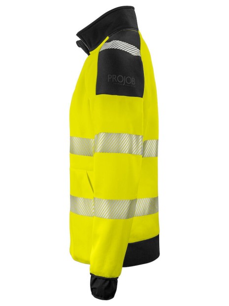 PROJOB 6109 SWEATSHIRT FULL ZIP - EN ISO 20471 CLASSE 3/2 /api/colors/f8fdaa66-6ddc-4b38-97a7-dc26c00d2622 personnalisable