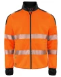 Sweat-shirts personnalisable PROJOB 6109 SWEATSHIRT FULL ZIP - EN ISO 20471 CLASSE 3/2