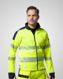 Sweat-shirts personnalisable PROJOB 6109 SWEATSHIRT FULL ZIP - EN ISO 20471 CLASSE 3/2