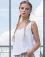 T-shirts BUILD YOUR BRAND Ladies` oversized Tanktop voor bedrukking &amp; borduring