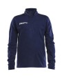 Bermuda's & Shorts CRAFT Progress Halfzip Ls Tee Jr voor bedrukking &amp; borduring