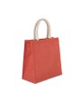Tote bags KIMOOD Shopper van jutecanvas - groot model voor bedrukking &amp; borduring