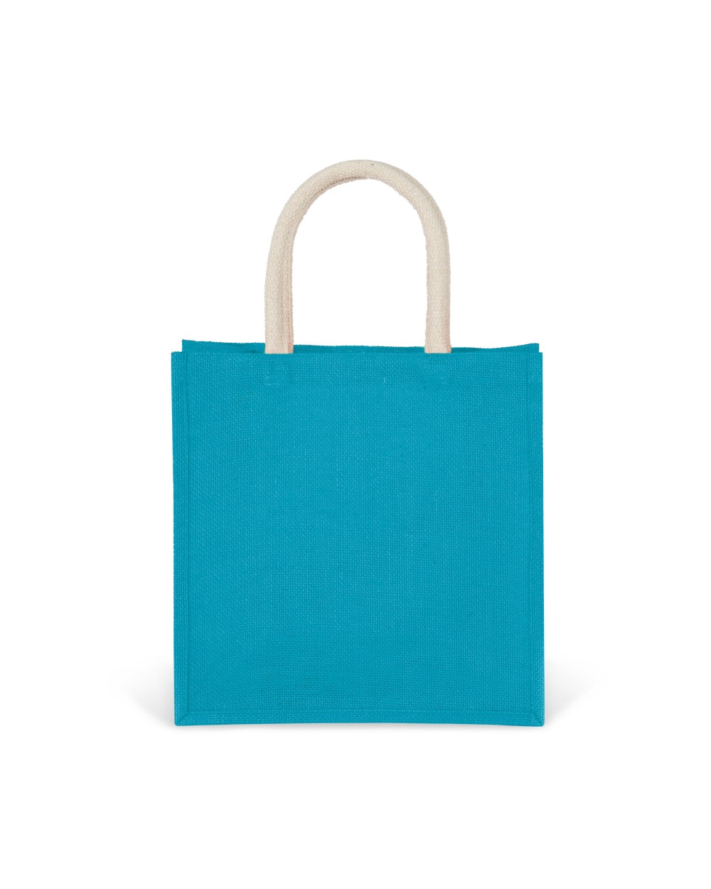 Tote bags KIMOOD Shopper van jutecanvas - groot model voor bedrukking &amp; borduring