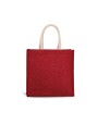 Tote bags KIMOOD Shopper van jutecanvas - groot model voor bedrukking &amp; borduring