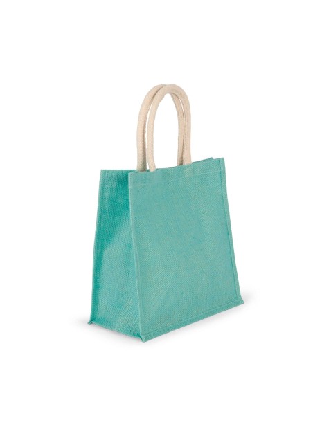 KIMOOD Sac style cabas en toile de jute - grand modèle  personnalisable