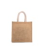 Tote bags personnalisable KIMOOD Sac style cabas en toile de jute - grand modèle