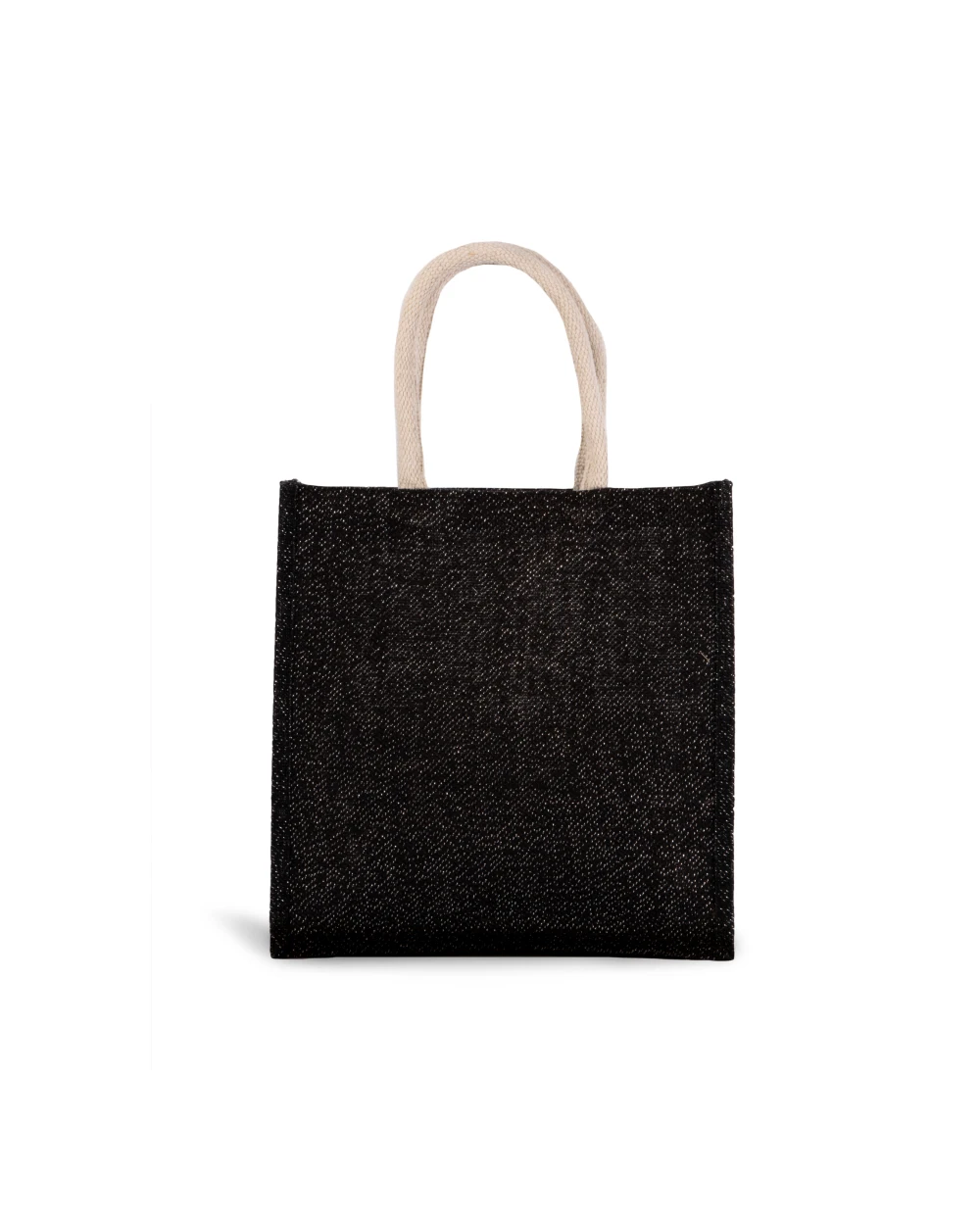 Tote bags personnalisable KIMOOD Sac style cabas en toile de jute - grand modèle