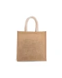 Tote bags personnalisable KIMOOD Sac style cabas en toile de jute - grand modèle