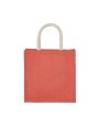 KIMOOD Jutetasche im Cabas-Stil Groß Tote Bags personalisierbar