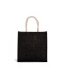 Tote bags KIMOOD Shopper van jutecanvas - groot model voor bedrukking &amp; borduring