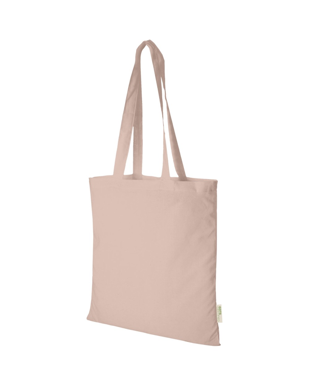 Tote bags 4DO Orissa organisch katoenen draagtas van 140 g/m² 7L  voor bedrukking &amp; borduring