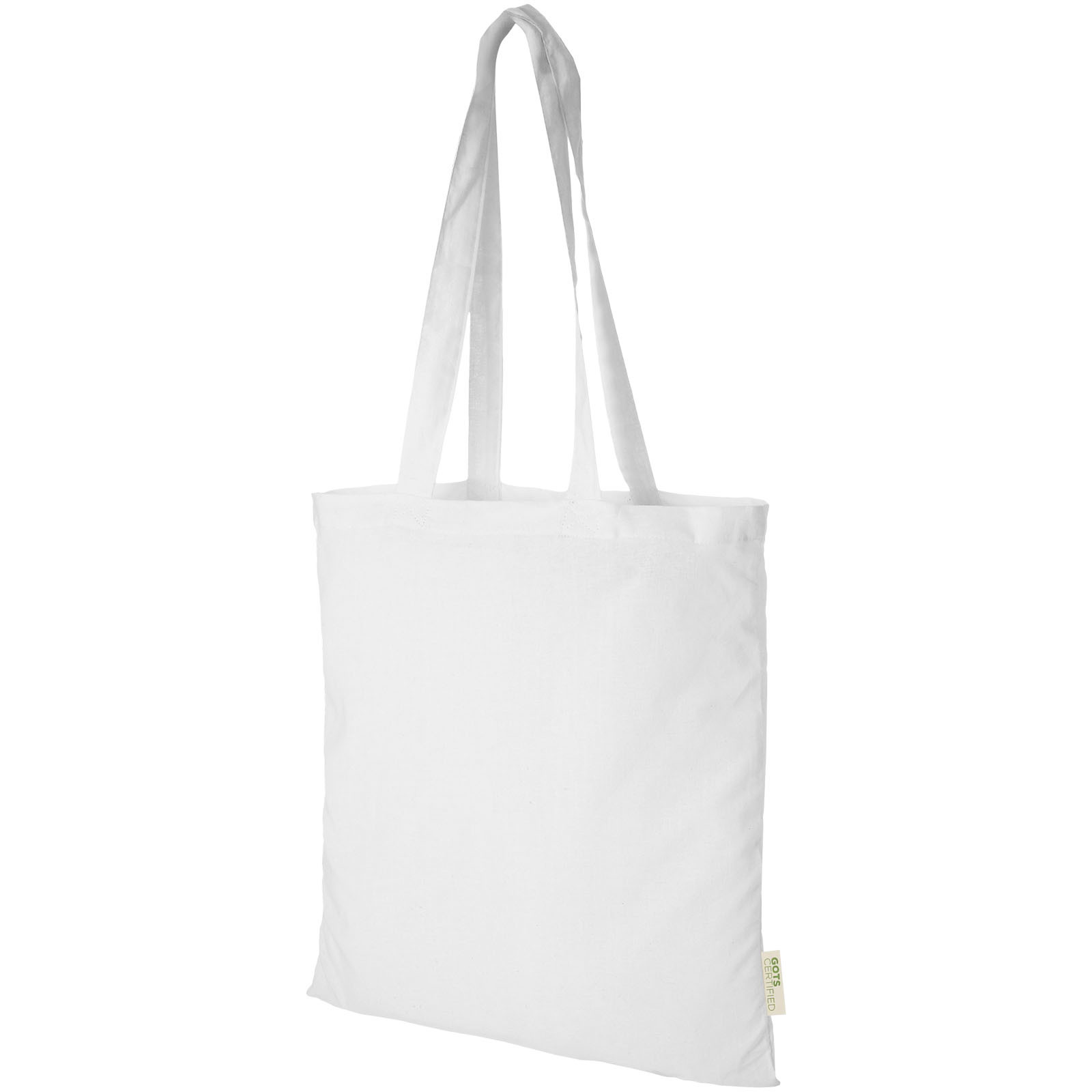 Tote bags personnalisable 4DO Sac shopping en coton organique Orissa 140 g/m² 7L