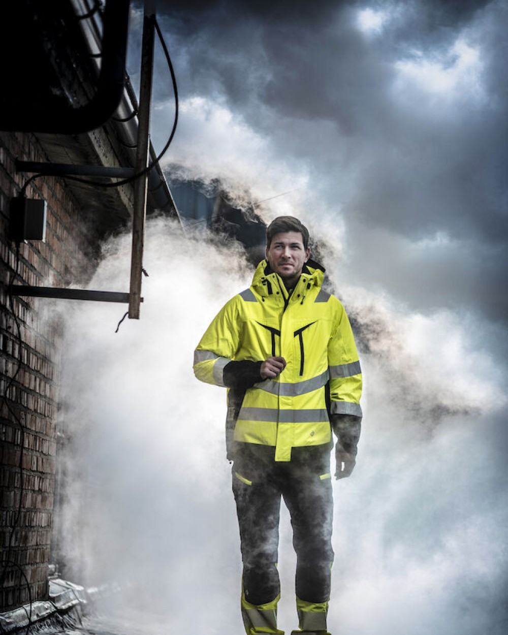 PROJOB 6528 STRETCH HOSE EN ISO 20471 KLASSE 1 Hosen personalisierbar