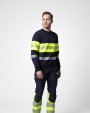 Broeken PROJOB 6528 SIGNALISATIESTRETCHBROEK EN ISO 20471 KLASSE 1 voor bedrukking &amp; borduring