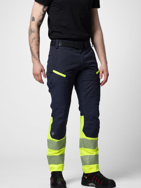 Pantalons à personnaliser PROJOB 6528 PANTALON POLYCOTON - EN ISO 20471 CLASSE 1 