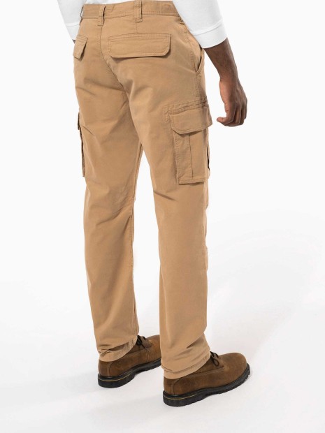 Pantalons à personnaliser KARIBAN Pantalon multipoches homme 