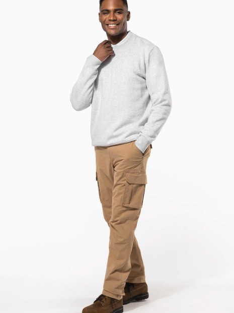 Pantalons à personnaliser KARIBAN Pantalon multipoches homme 