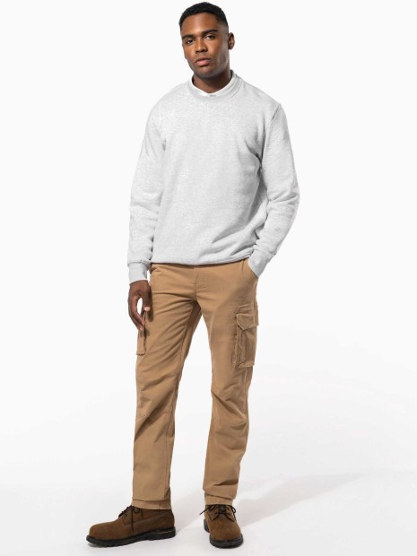 Pantalons à personnaliser KARIBAN Pantalon multipoches homme 