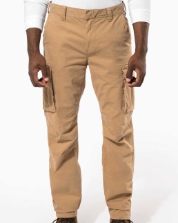 Pantalon multipoches homme