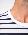 T-Shirts personnalisable Kariban T-shirt rayé marin avec poche manches courtes homme