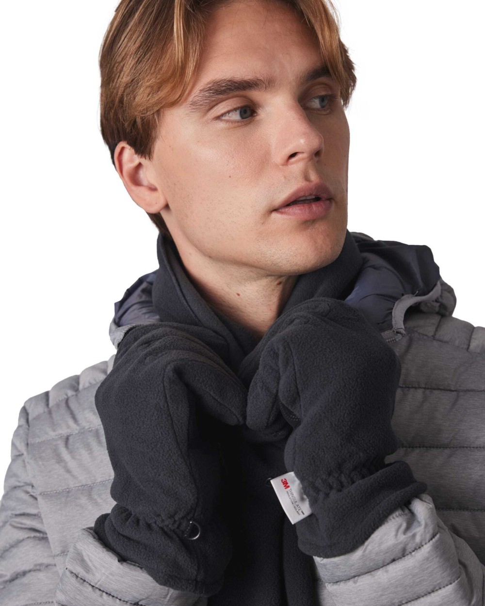 Ondergoed K-UP Gerecycleerde handschoenen van fleece en Thinsulate voor bedrukking &amp; borduring