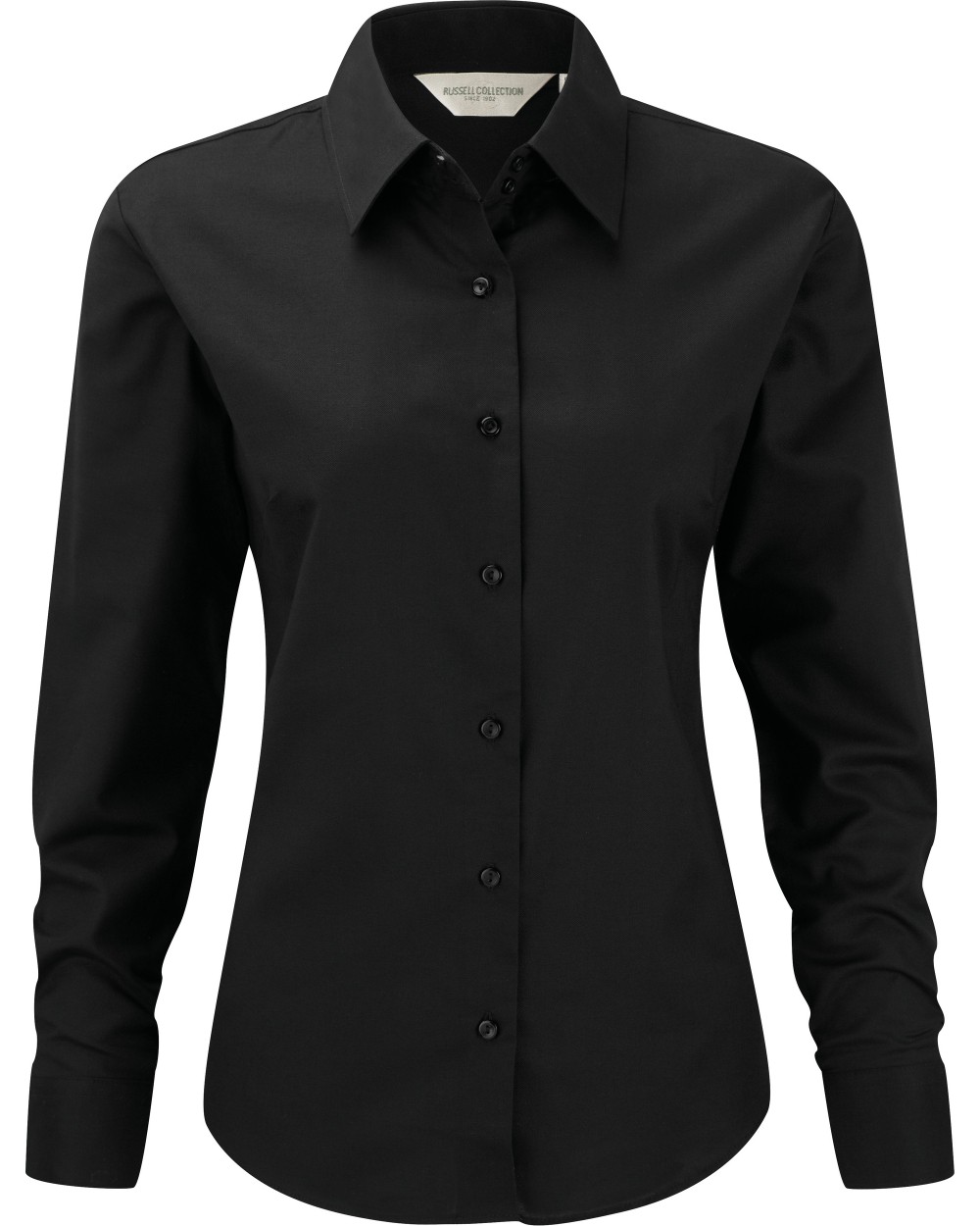 Hemden RUSSELL Ladies' Long Sleeve Easy Care Oxford Shirt voor bedrukking &amp; borduring