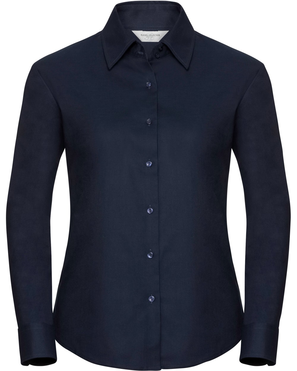 Hemden RUSSELL Ladies' Long Sleeve Easy Care Oxford Shirt voor bedrukking &amp; borduring