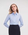 RUSSELL Ladies' Long Sleeve Easy Care Oxford Shirt Hemden personalisierbar