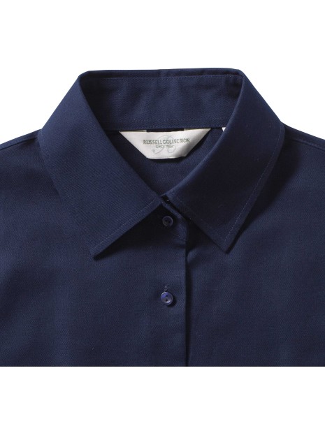 RUSSELL Chemise femme manches longues Oxford  personnalisable