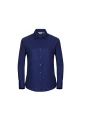 RUSSELL Chemise femme manches longues Oxford /api/colors/faa09971-d6a0-46cd-b5b3-d674b3aba32b personnalisable