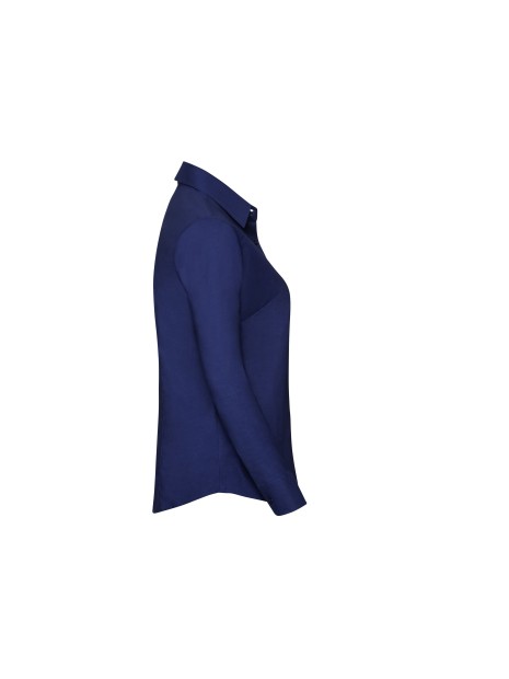 RUSSELL Chemise femme manches longues Oxford /api/colors/faa09971-d6a0-46cd-b5b3-d674b3aba32b personnalisable