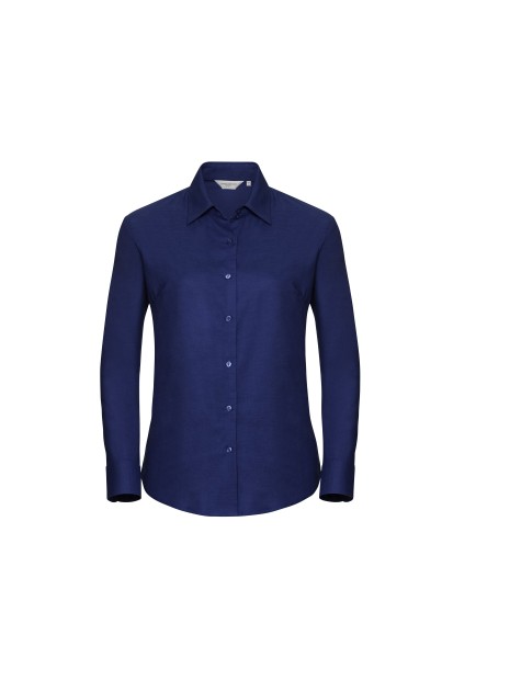 RUSSELL Chemise femme manches longues Oxford /api/colors/faa09971-d6a0-46cd-b5b3-d674b3aba32b personnalisable