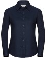 RUSSELL Ladies' Long Sleeve Easy Care Oxford Shirt Hemden personalisierbar