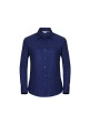 RUSSELL Ladies' Long Sleeve Easy Care Oxford Shirt Hemden personalisierbar